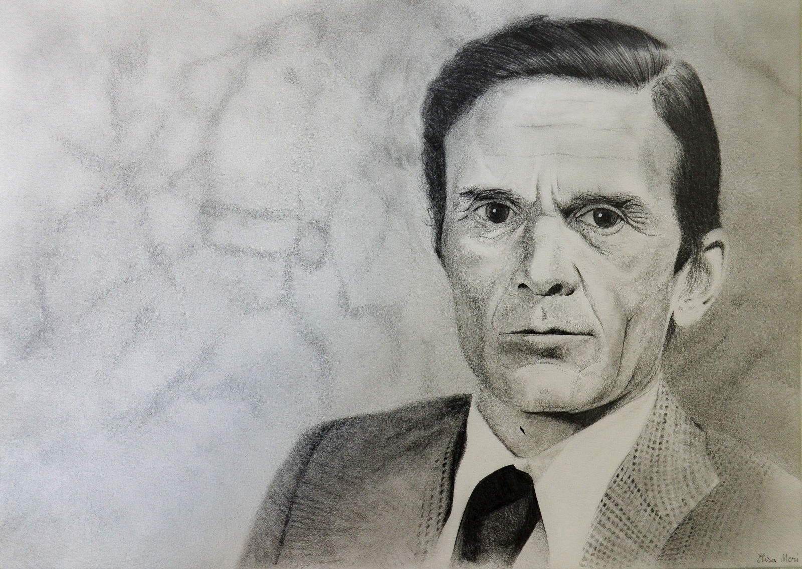 Pier Paolo Pasolini - portrait - Elisa Neri