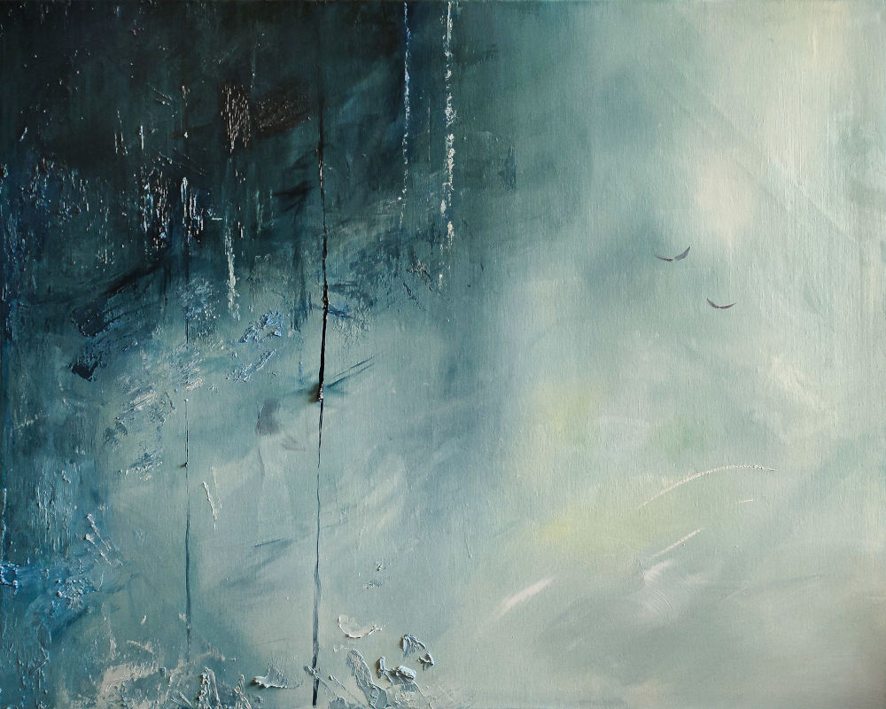 Showers - oil on canvas - Elisa Neri